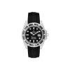 elegant wristwatch with polished steel case and detailed dial