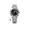 Black dial Rolex Day-Date 40 in white gold